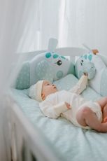 Дитячий постільний комплект Veres Love is mint 6 одиниць